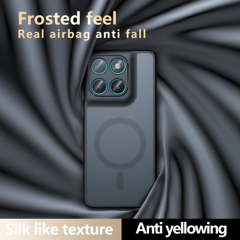 Funda para Motorola Edge 60 Fusion 5G Compatible con MagSafe, TPU + PC, Tacto Mate, Carcasa para Teléfono