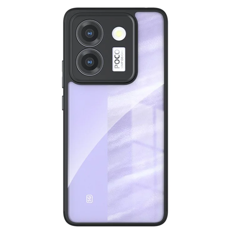 For Xiaomi Poco M7 Pro 5G Case TPU + PC Shockproof Clear Phone Cover