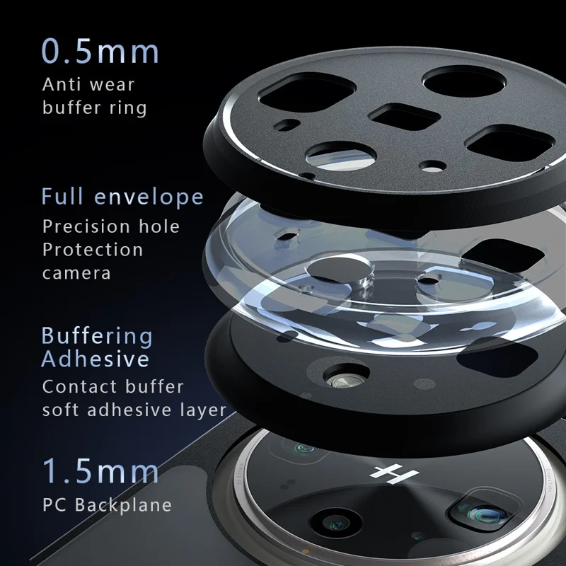 For Oppo Find X8 Ultra 5G Case Skin-Touch TPU + PC Matte Phone Back Cover, Transparent Black