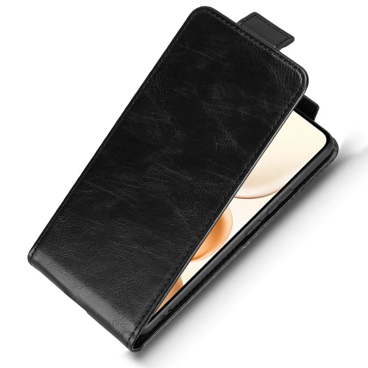 Funda Vertical Tipo Libro For Honor Power 5G con Cierre Magnético y Tarjetero - Negro