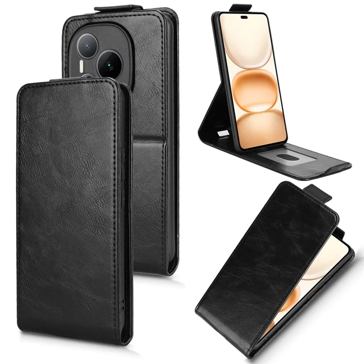 Funda Vertical Tipo Libro For Honor Power 5G con Cierre Magnético y Tarjetero - Negro