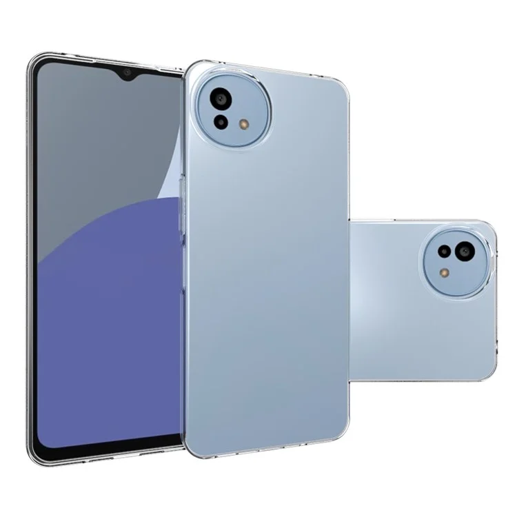 10 шт. / Упаковка для Sharp Aquos Wish5 Чехол Водяной знак Бесплатный TPU Защитный прозрачный чехол для телефона
