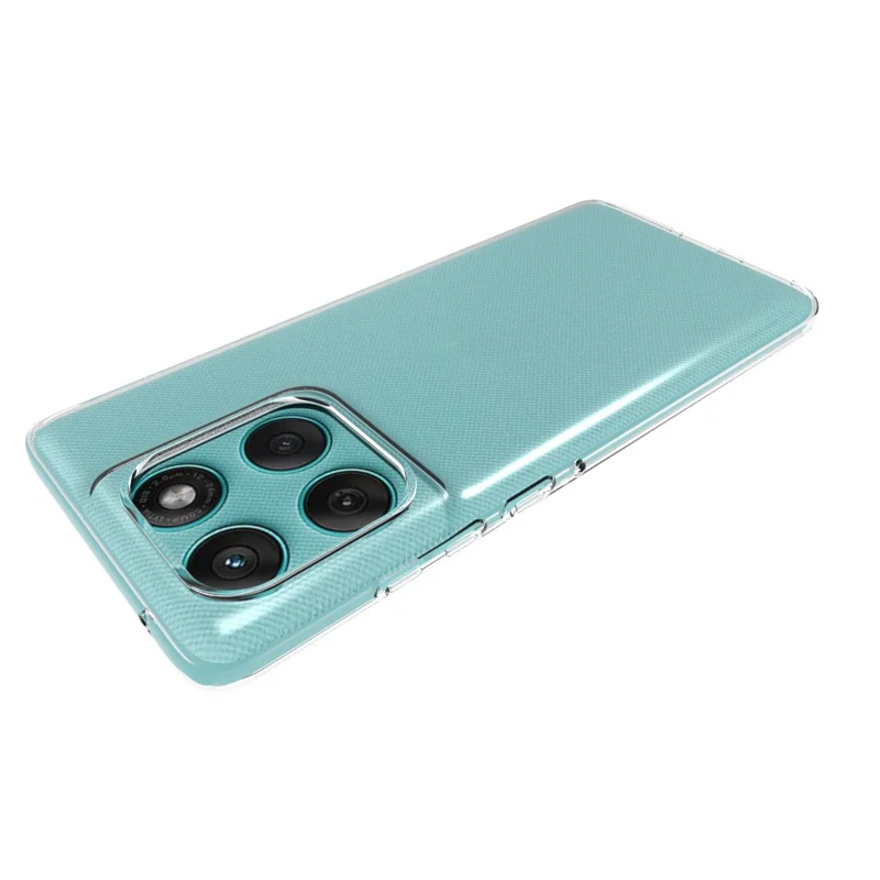 10 stuks / verpakking voor Motorola Edge 60 Fusion 5G hoesje, vingerafdrukbestendig TPU beschermend transparant telefoonhoesje