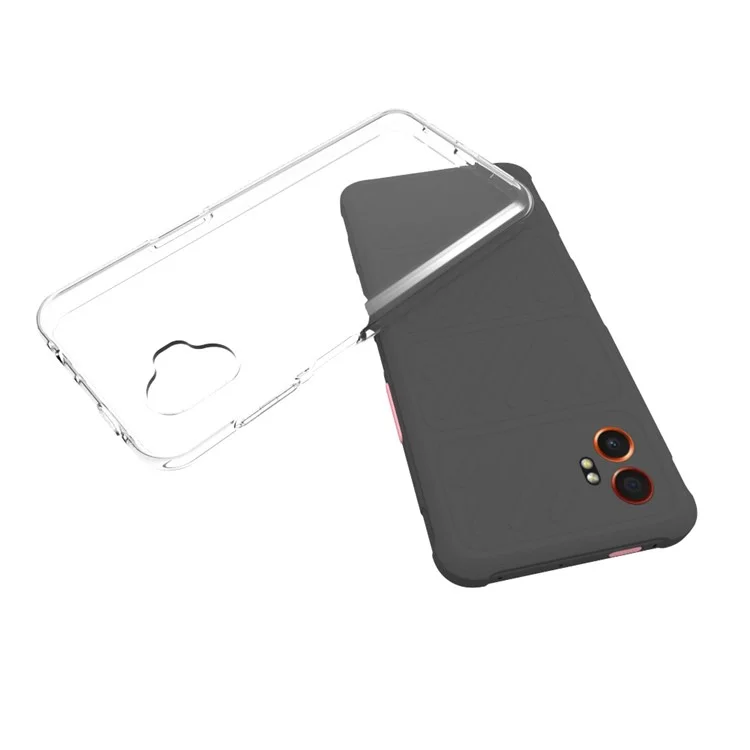 10 Stück / Packung Für Samsung Galaxy XCover7 Pro Hülle Wasserdicht TPU Transparente Handyhülle