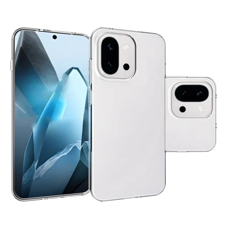10Pcs  /  Pack For OnePlus 13T 5G Case Watermark Free TPU Protective Clear Phone Cover