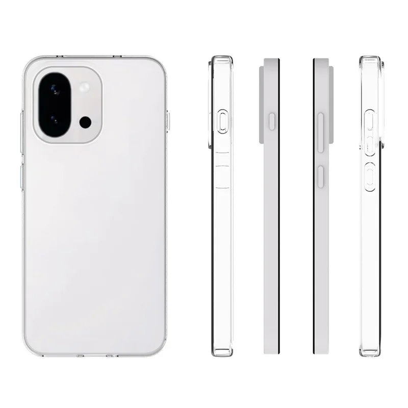 10Pcs  /  Pack For OnePlus 13T 5G Case Watermark Free TPU Protective Clear Phone Cover