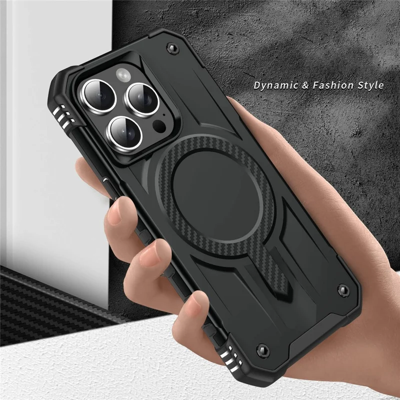 Bulk Purchasing For iPhone 14 Pro Max Case Compatible with MagSafe Shockproof PC + TPU Phone Cover - Black