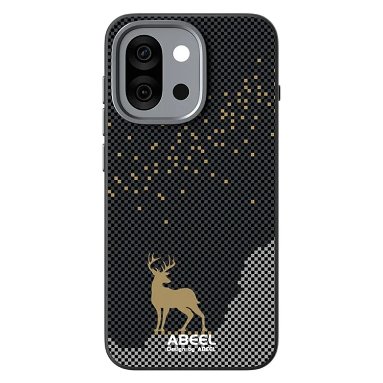 ABEEL Pour OnePlus 13T 5G Étui Compatible avec MagSafe Ultra Fin PC TPU Coque Arrière de Téléphone - Cerf