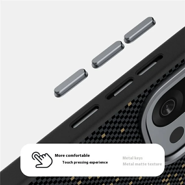 ABEEL Pour OnePlus 13T 5G Étui Compatible avec MagSafe Ultra Fin PC TPU Coque Arrière de Téléphone - Cerf