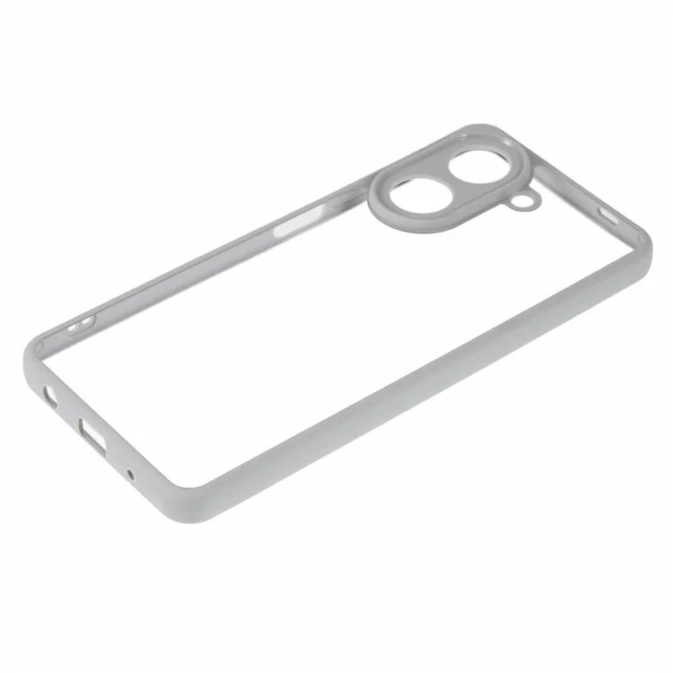For Xiaomi Redmi A5 4G (171.7mm) Phone Case Clear PC + TPU Hybrid Back Cover - White