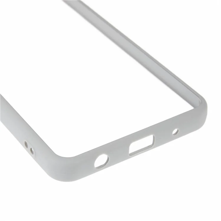 For Xiaomi Redmi A5 4G (171.7mm) Phone Case Clear PC + TPU Hybrid Back Cover - White