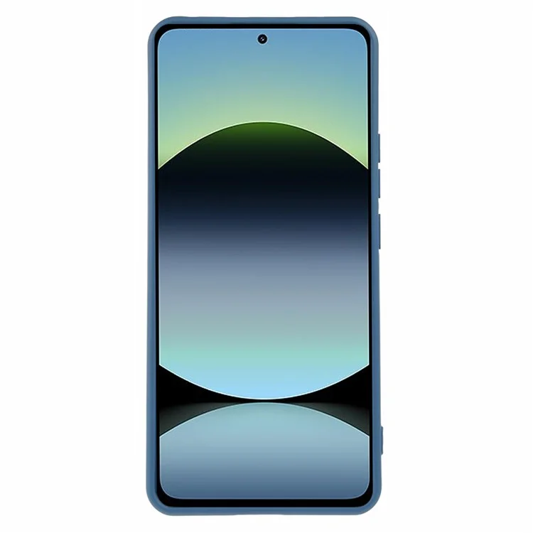 Pour Xiaomi Redmi Note 14 5G Étui Bords Arrondis 2.0mm Coque de Protection en TPU - Bleu