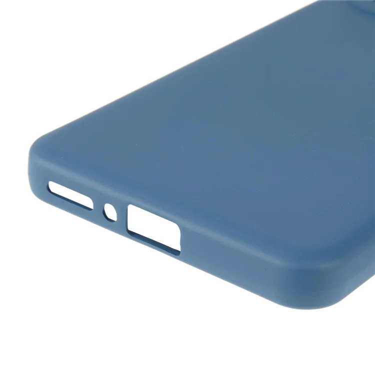 Pour Xiaomi Redmi Note 14 5G Étui Bords Arrondis 2.0mm Coque de Protection en TPU - Bleu