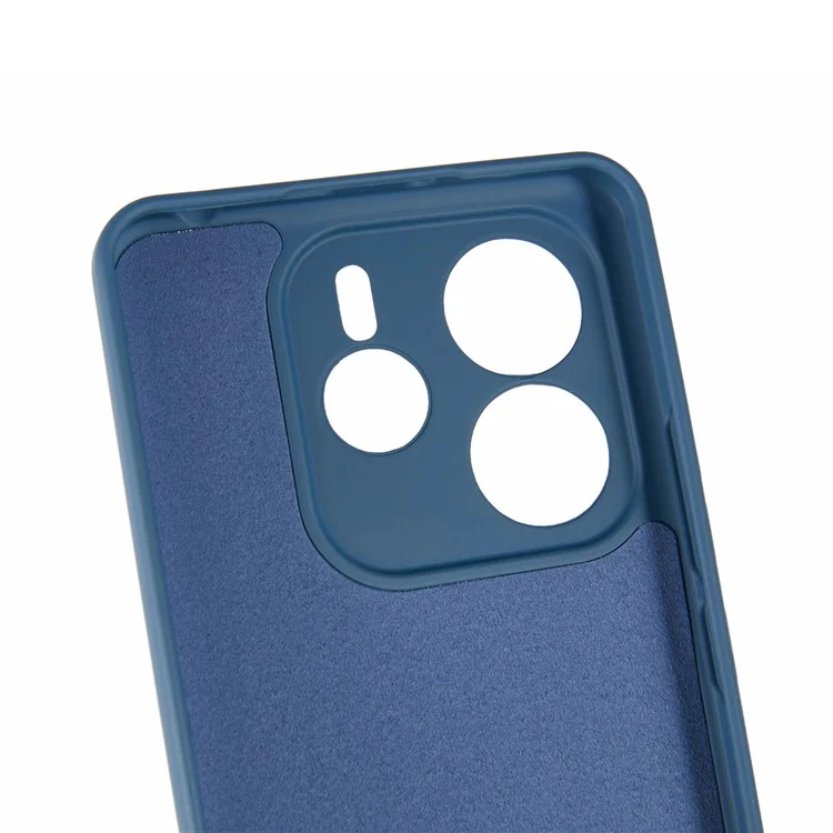 Pour Xiaomi Redmi Note 14 5G Étui Bords Arrondis 2.0mm Coque de Protection en TPU - Bleu