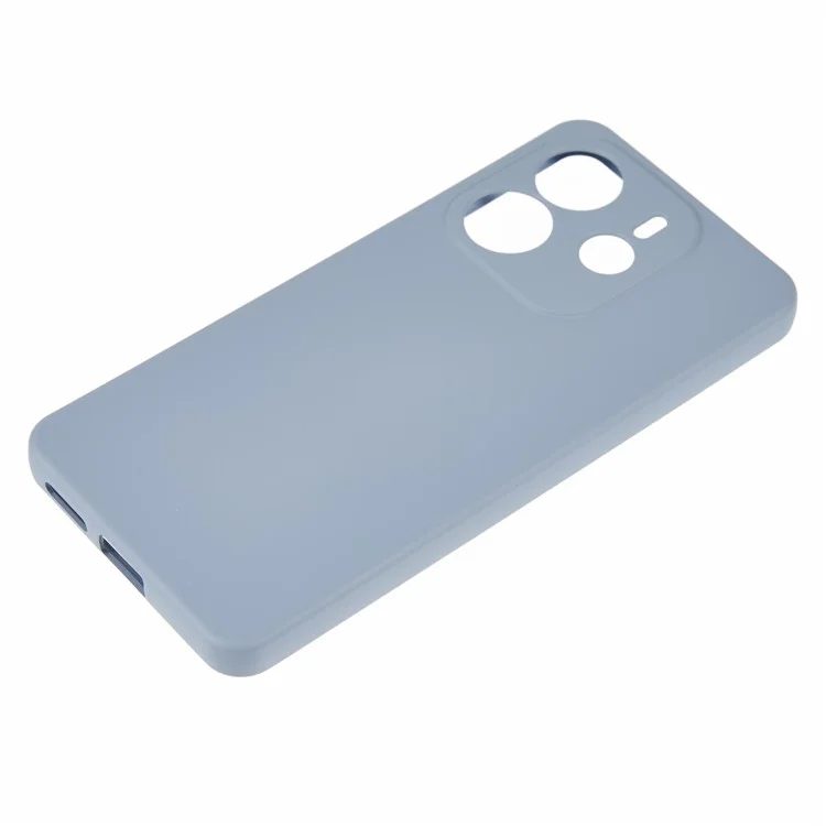 Для Xiaomi Redmi Note 14 4G (164,84 мм) Чехол с дуговым краем 2,0 мм TPU Защитный чехол для телефона - Серый