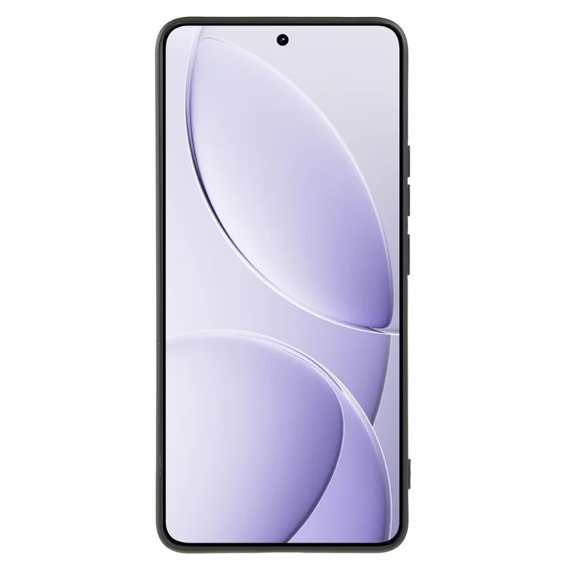 For Xiaomi Redmi K80 Pro 5G / Poco F7 Ultra 5G Case Arc Edge 2.0mm TPU Protective Phone Cover - Black