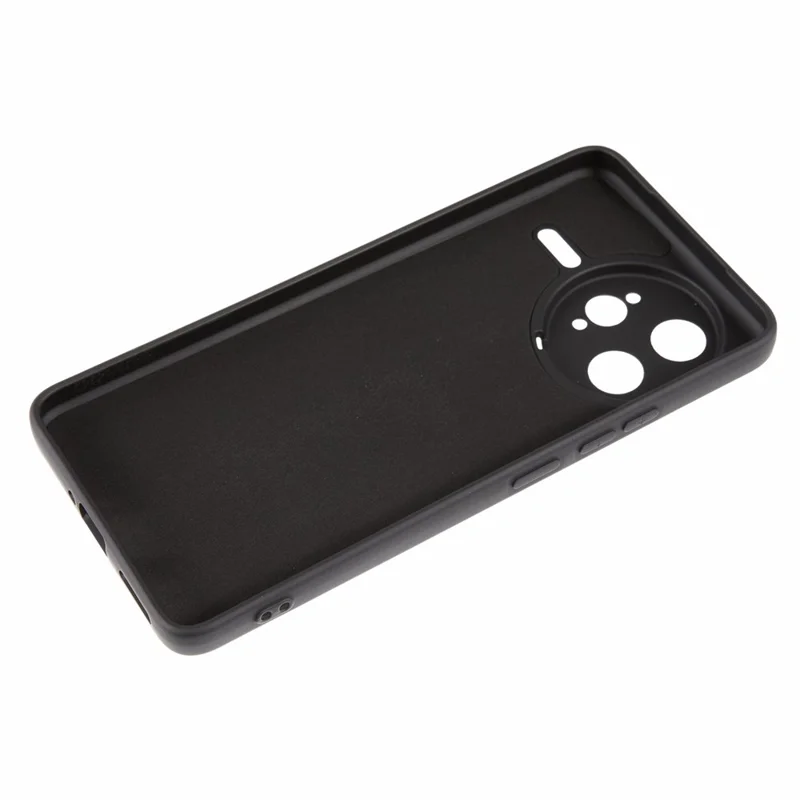 For Xiaomi Redmi K80 Pro 5G / Poco F7 Ultra 5G Case Arc Edge 2.0mm TPU Protective Phone Cover - Black
