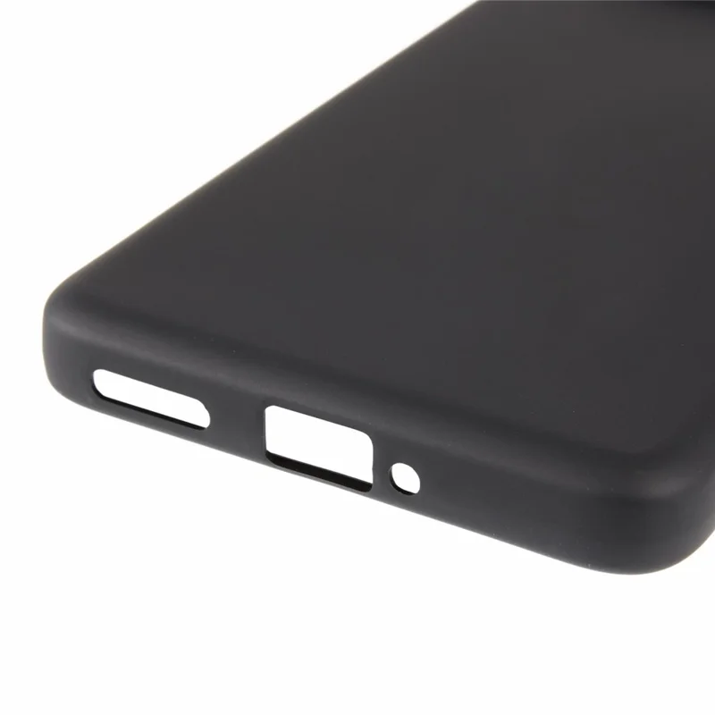For Xiaomi Redmi K80 Pro 5G / Poco F7 Ultra 5G Case Arc Edge 2.0mm TPU Protective Phone Cover - Black