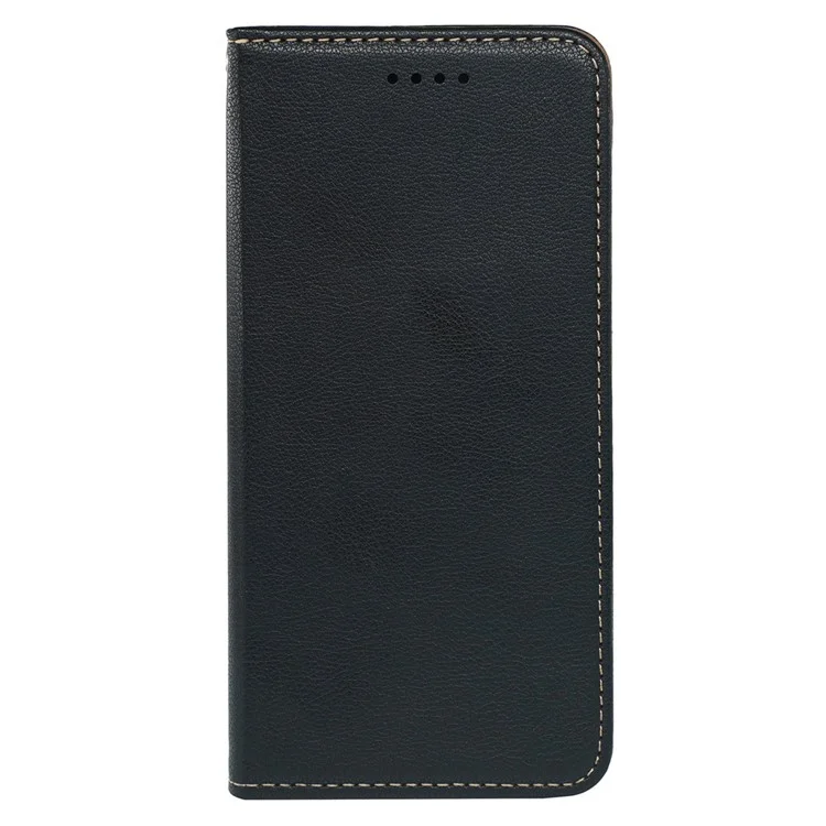 For Xiaomi Poco M7 Pro 5G Case Wallet RFID Blocking Leather Phone Cover Strong Magnetic Closure - Black