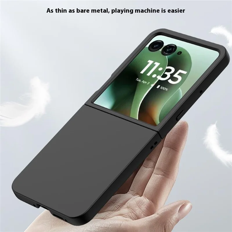 For Motorola Razr 70 Ultra / 60 Ultra 5G / Razr Ultra 2026 5G / 2025 5G Case Ultra Thin Skin Touch Rubberized Hard PC Phone Cover - Green