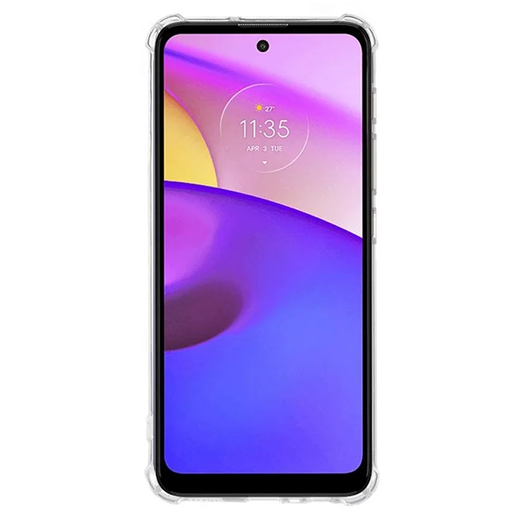 KALEBOL Capa para Motorola Moto E40 1,5 mm TPU Transparente Anti-Queda