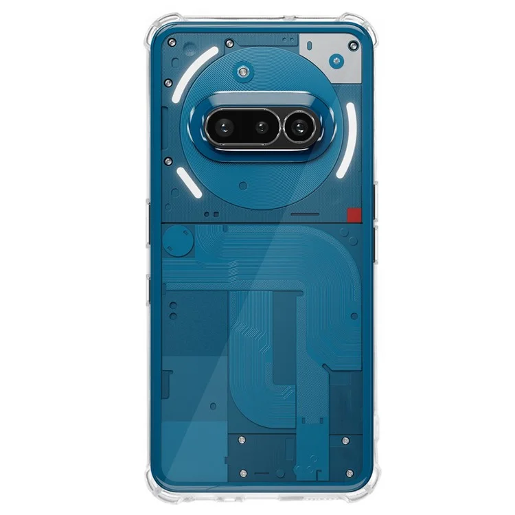 KALEBOL Pour Nothing Phone (3a) Coque TPU Transparent de 1,5 mm Antichute