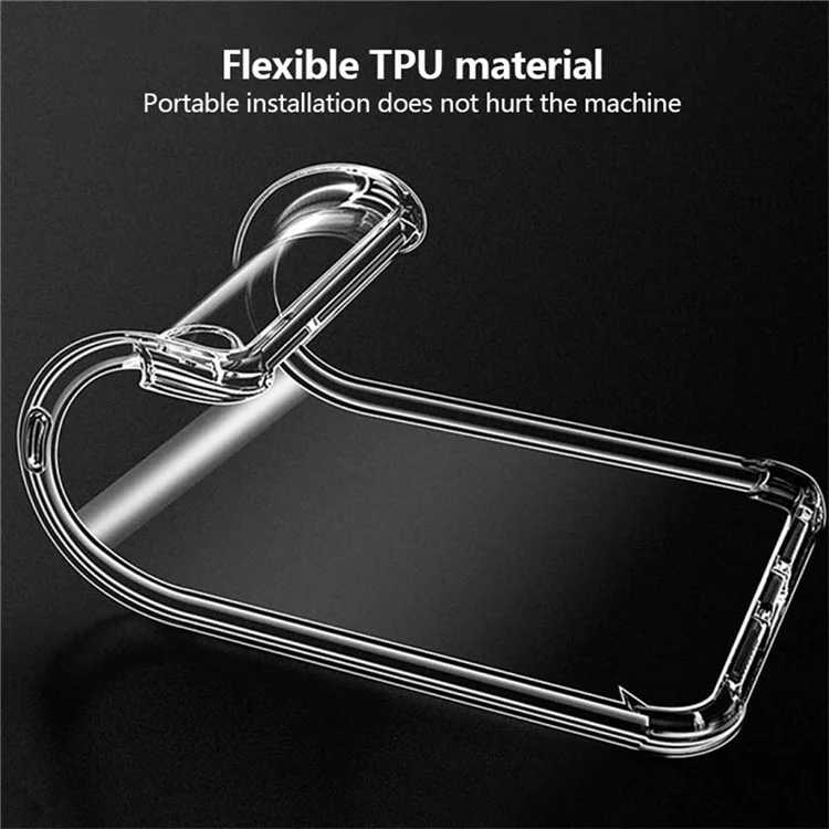KALEBOL Pour Samsung Galaxy Z Flip7 5G Étui en TPU Transparent de 1,5 mm Anti-Chute Coque de Téléphone