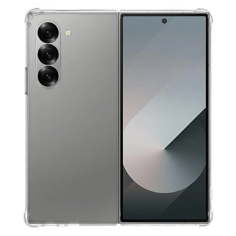KALEBOL per Samsung Galaxy Z Fold6 5G Cover 1,5mm TPU Trasparente Antiurto per Cellulare