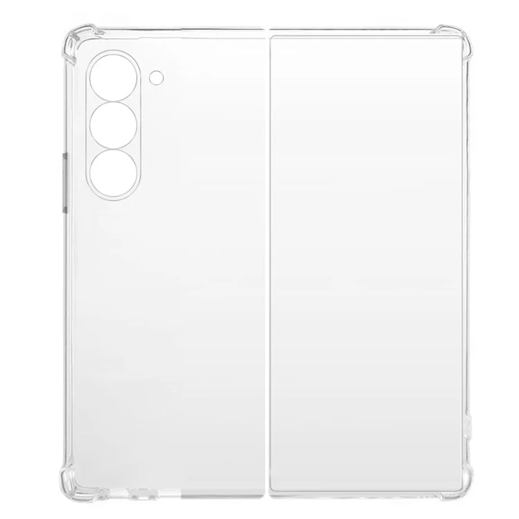 KALEBOL per Samsung Galaxy Z Fold7 5G Cover 1,5mm TPU Trasparente Antiurto per Cellulare