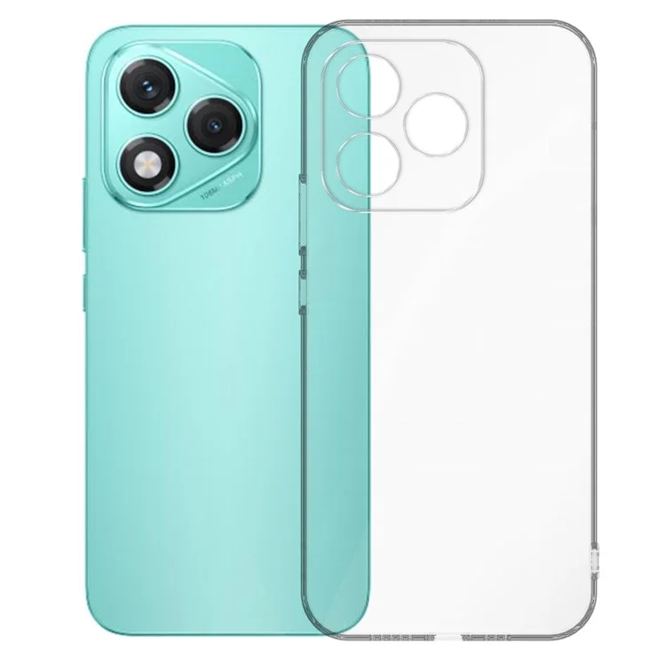 KALEBOL Para Honor 400 Lite Capa Transparente 1,5mm TPU Reforçado à Prova de Choque