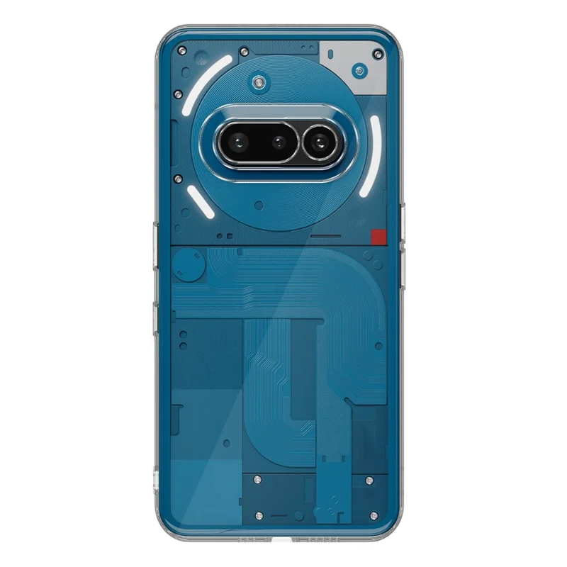 KALEBOL Per Nothing Phone (3a) Cover Trasparente 1,5 mm TPU Antiurto