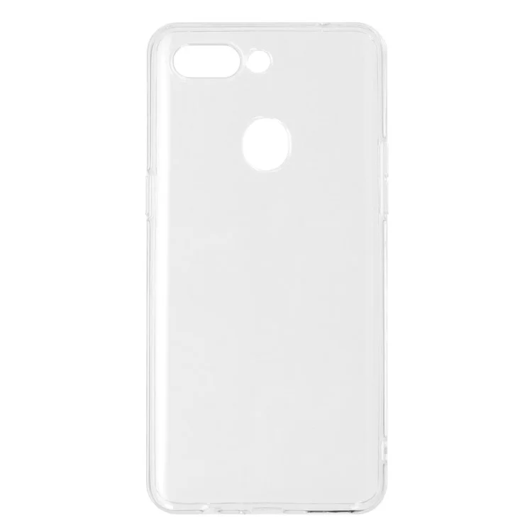 Funda para Oppo R15 Pro / R15 Dream Mirror Edition Trasera Ultrafina Flexible de TPU Transparente para Teléfono
