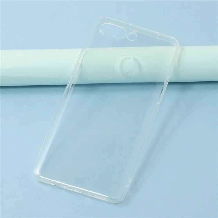 Funda para Oppo R15 Pro / R15 Dream Mirror Edition Trasera Ultrafina Flexible de TPU Transparente para Teléfono