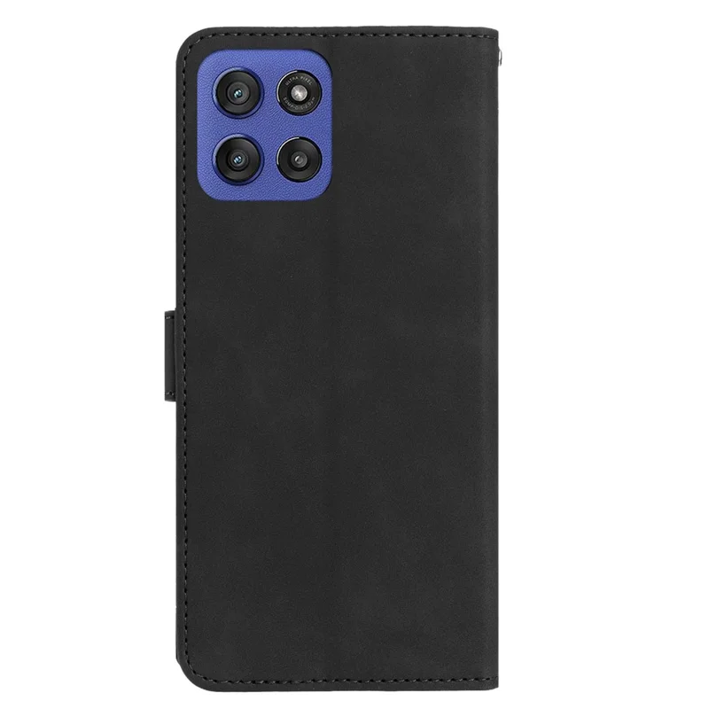 Funda para Motorola Moto G Stylus 5G (2025) con Mariposas y Flores Estampadas, Cartera de Cuero Sintético con Soporte - Negro