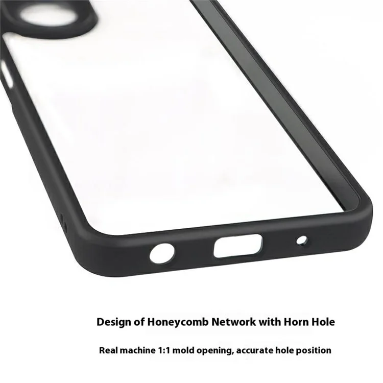 For Xiaomi Redmi A5 4G (171.7mm)  /  Poco C71 4G Case Shockproof PC + TPU Clear Back Phone Cover