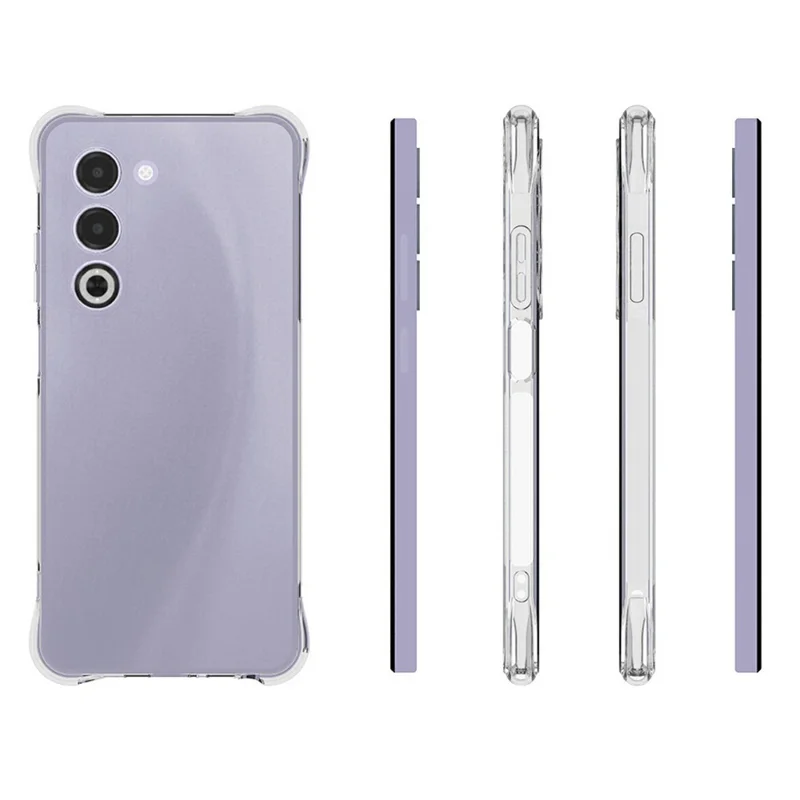 Groothandel voor Oppo A5 5G hoesje anti-slip schokbestendig TPU transparant telefoonhoesje