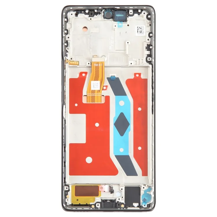 For Honor X9a 5G OEM Grade S Écran AMOLED et Assemblage du Numériseur + Châssis (Sans Logo) - Noir