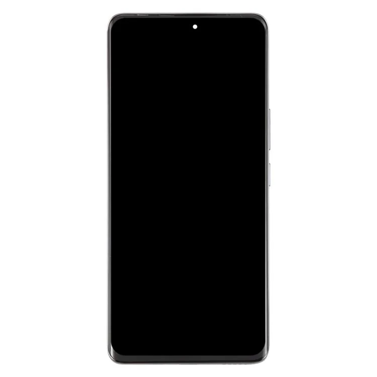 Pour Honor X9c 5G Écran AMOLED de qualité OEM et Assemblage du Numériseur + Châssis (Sans Logo) - Noir