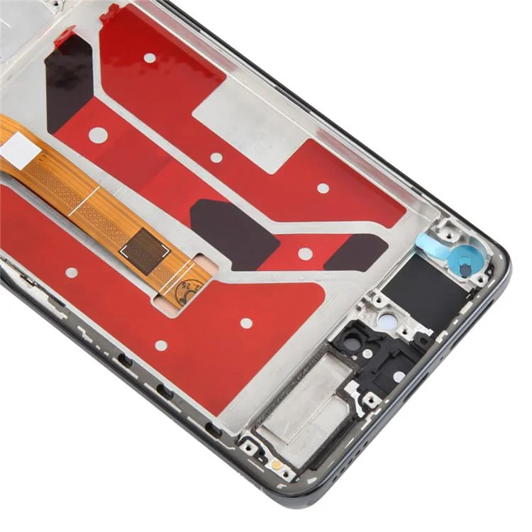 Pour Honor X9c 5G Écran AMOLED de qualité OEM et Assemblage du Numériseur + Châssis (Sans Logo) - Noir