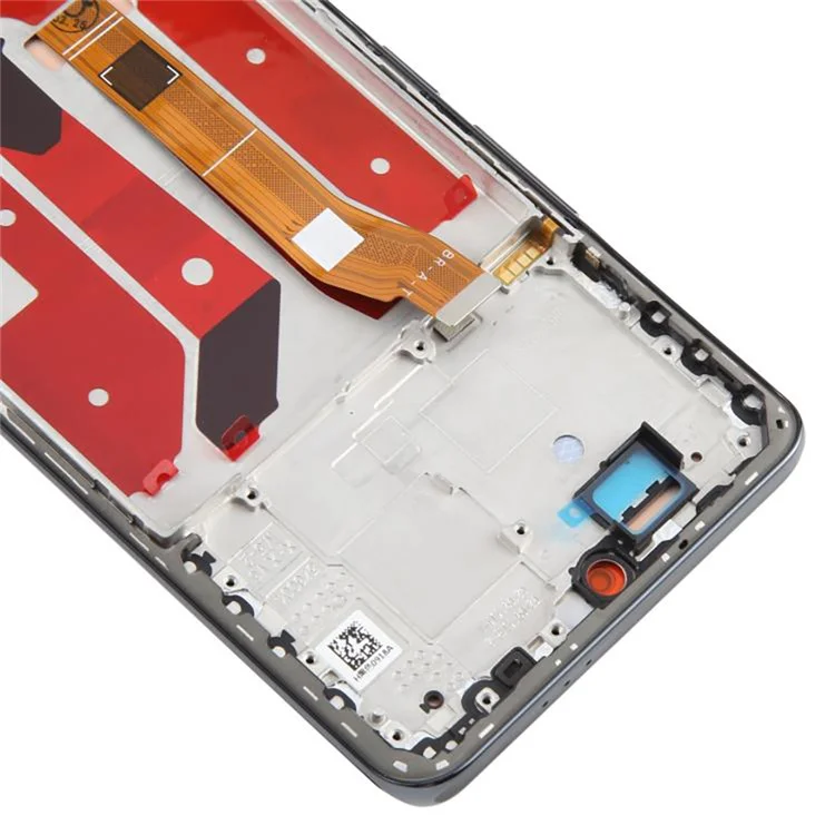 Pour Honor X9c 5G Écran AMOLED de qualité OEM et Assemblage du Numériseur + Châssis (Sans Logo) - Noir