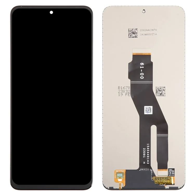 For Honor X50i 5G Grade C LCD Screen and Digitizer Assembly Replacement Part (Without Logo)