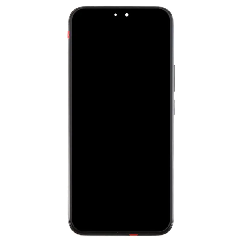 For Honor X60i 5G OEM Grade S AMOLED Screen and Digitizer Assembly + Frame (Without Logo) - Black