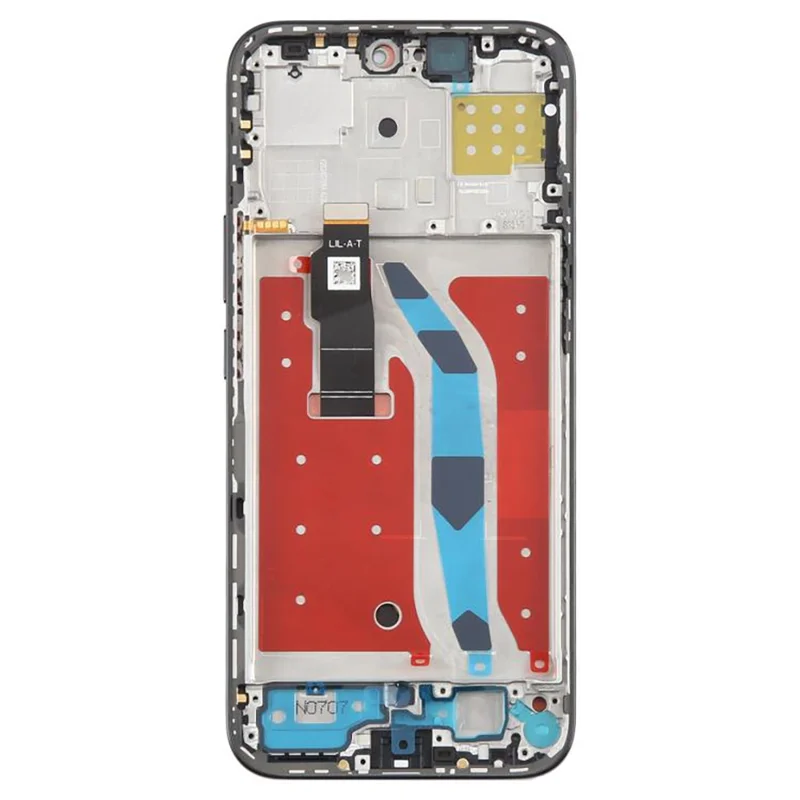 For Honor X60i 5G OEM Grade S AMOLED Screen and Digitizer Assembly + Frame (Without Logo) - Black