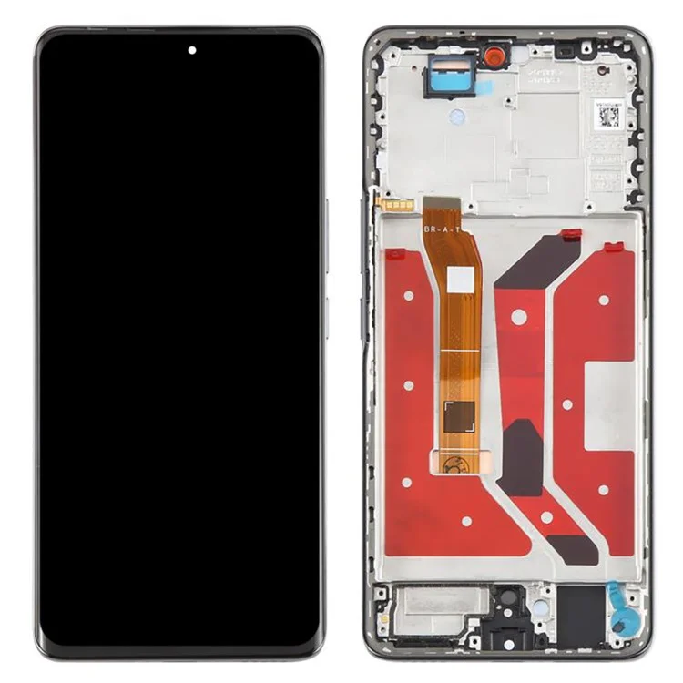 For Honor X60 Pro 5G Assemblage Écran et Numériseur de Qualité OEM de Classe S (Sans Logo) - Noir
