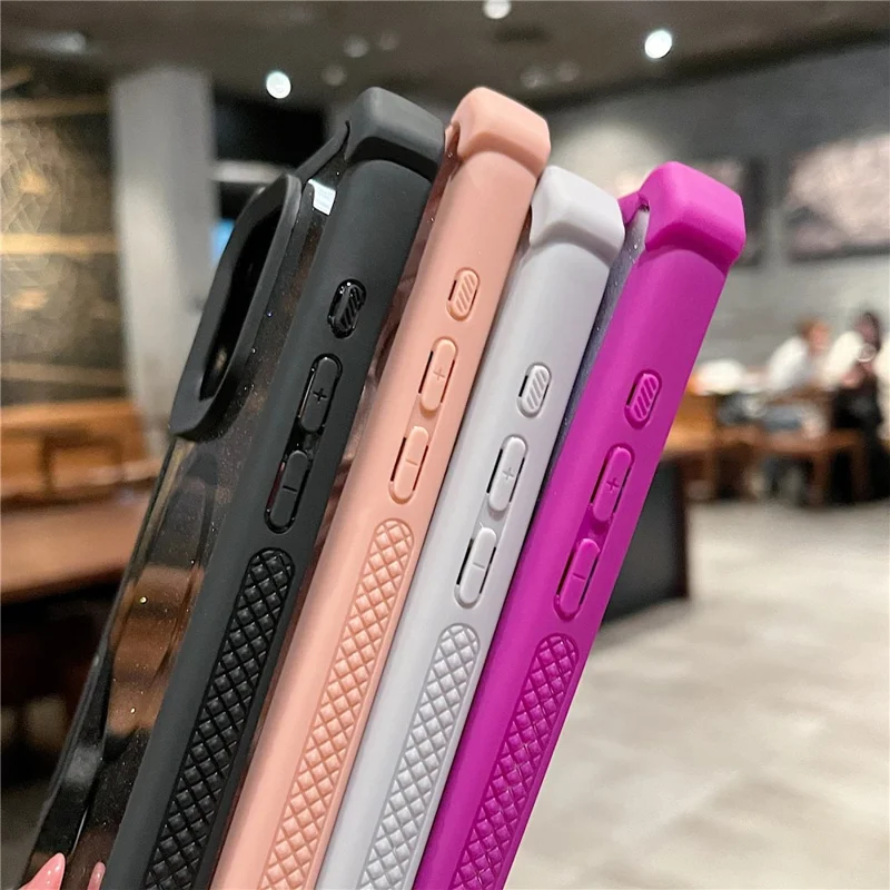 Per iPhone 16 Pro Custodia magnetica Staccabile 2 in 1 Glitter TPU + PC Antiurto Custodia posteriore per telefono - Oro rosa