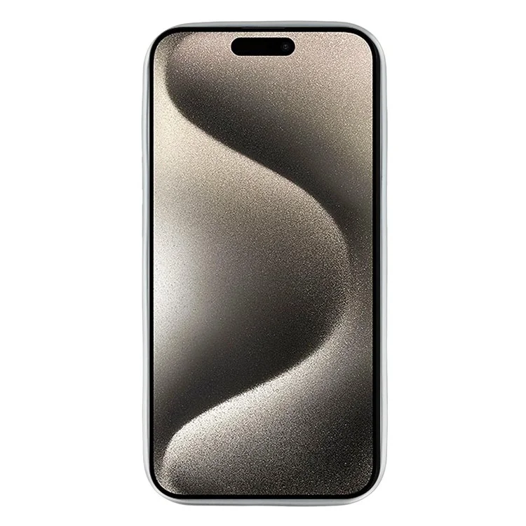 Étui pour iPhone 15 Pro Max compatible avec MagSafe Bordure électroplaquée PU + TPU + Housse de téléphone en PC - Marron