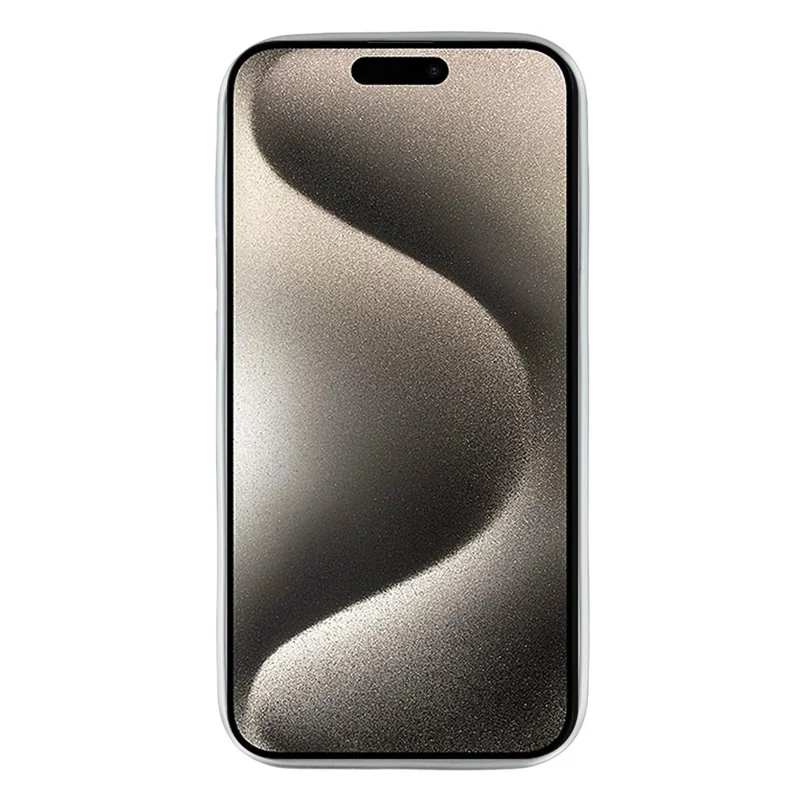 Capa para iPhone 15 Pro Compatível com MagSafe, Borda Eletroplastificada, PU + TPU + PC, Capa Traseira para Celular - Marrom