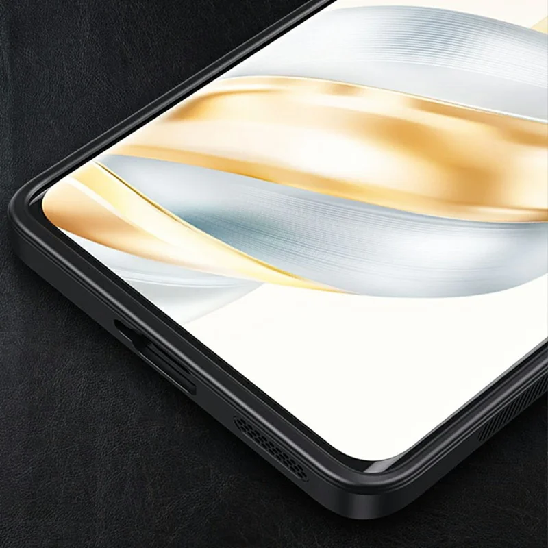 For Honor Magic7 Lite 5G / X9c 5G / X60 Pro 5G Case Aluminum Alloy + TPU Shockproof Phone Cover - Blue