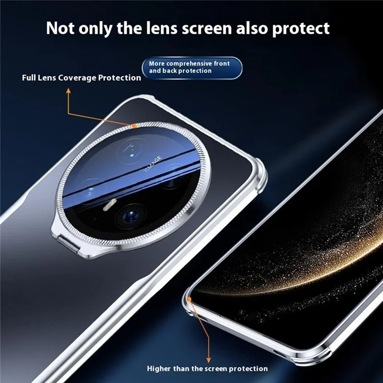 Pour Huawei Mate 70 Pro+ / 70 Pro Coque de téléphone Antichoc TPU PC Housse Arrière avec Protection d'Objectif et Support - Noir