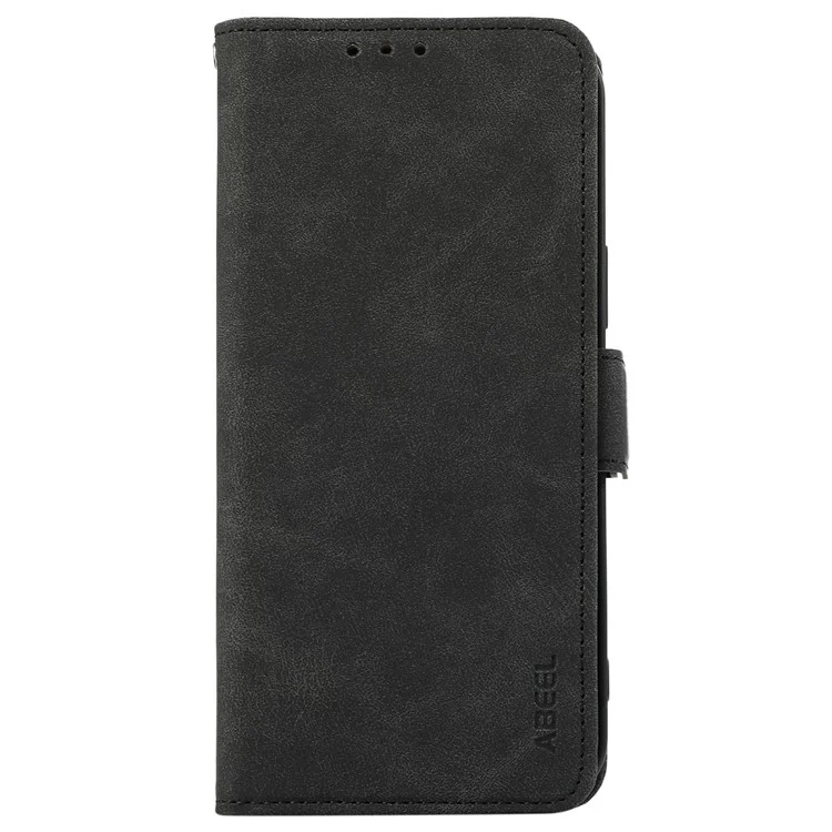 ABEEL Per Xiaomi Redmi Turbo 4 Pro 5G / Poco F7 5G Custodia Portafoglio in Pelle PU Supporto Vista RFID Blocking Cover per Telefono - Nero